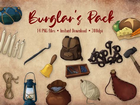 burglar's pack 5e